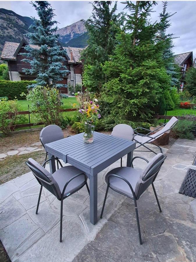 Вилла Cielo Blu Casa Alpina Vialattea Улькс Экстерьер фото
